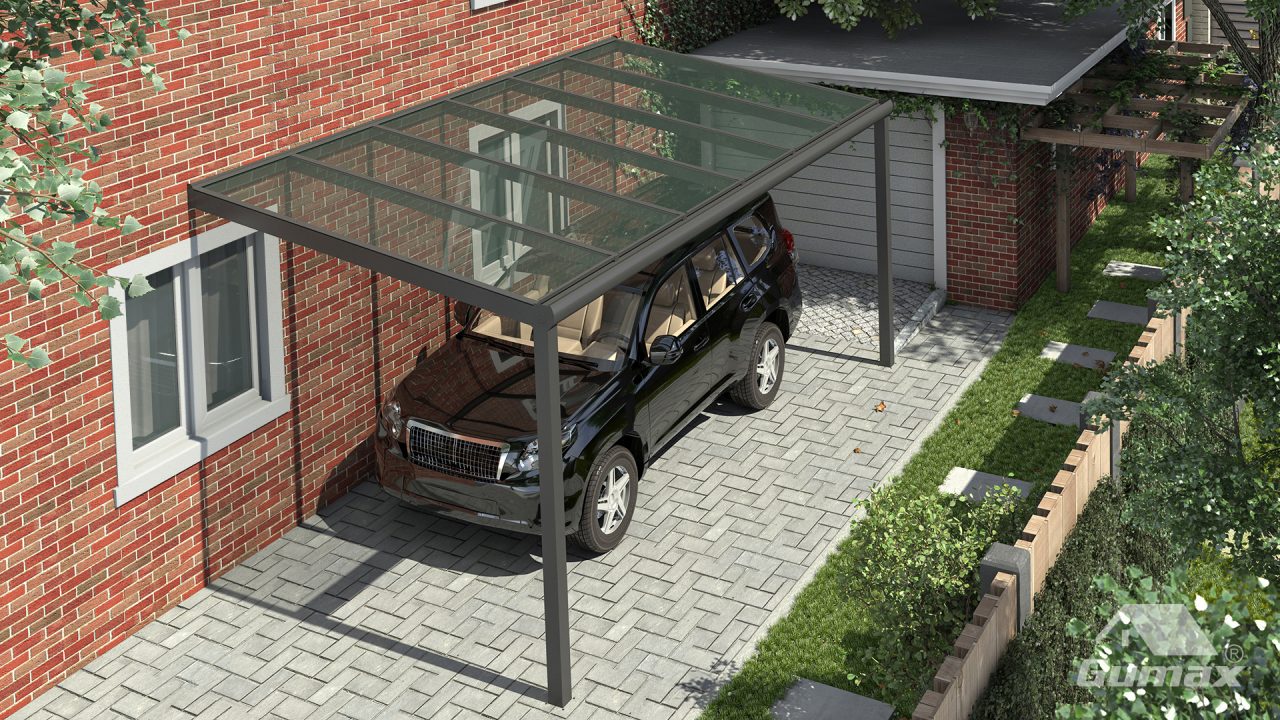 A luxurious carport in your own comfortable style